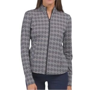 Sigrid Olsen Marrakesh Pattern Golf & Tennis Jacket